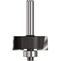 ENT 16603 Fresa para rebajes HW- Mango (C) 6 mm- Diámetro (A) 28-6 mm- B 12-7 mm- E 9-5 mm- D 32 mm- con rodamiento de…